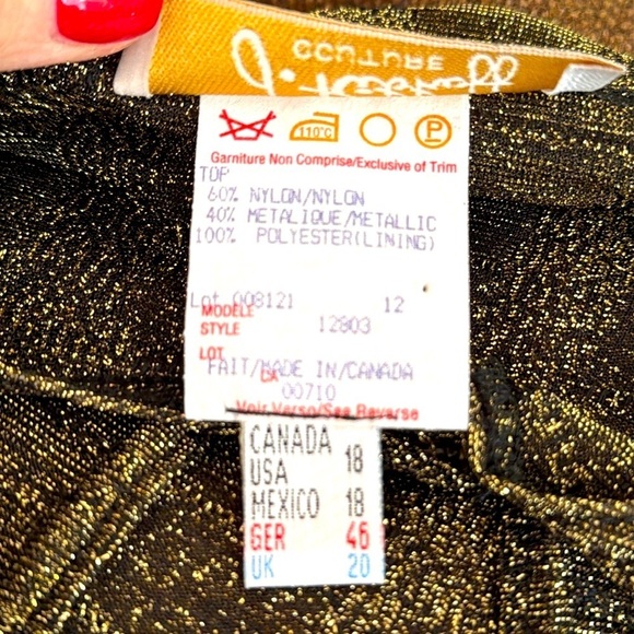 J. Ribkoff Couture Shimmer Sheer Cardigan - Picture 11 of 12